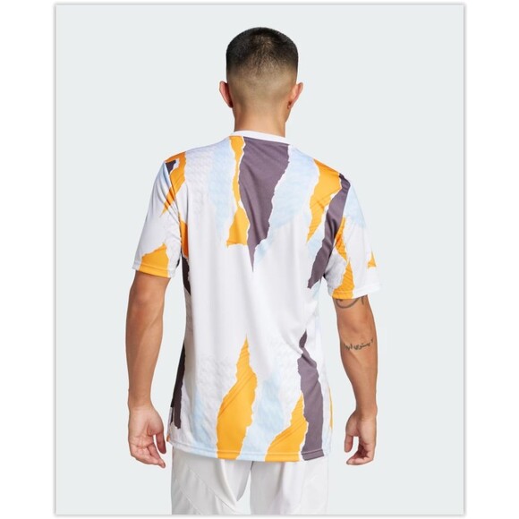 NWT Adidas Real Madrid 24/25 Pre Match Jersey No Sponsor Mens Large JJ3493 - Picture 8 of 15